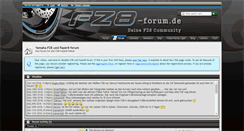 Desktop Screenshot of fz8-forum.de